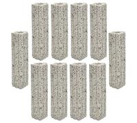 Mikikit 10pcs Aquarium Filter Media Mineral Filtration Material for Fish Tank and Pond with Absorbent Properties and Simple Structure Reusable Filter Media for Efficient Water Cleaning