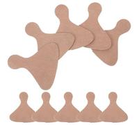 Mikikit 10pcs Beige Nasal Patches for Breathing Relief, Portable and Lightweight Patch Material, for Nasal Congestion and Sleep Comfort