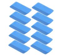 Mikikit 10pcs Guitar Fret Polishing Eraser Rust Remover Stick for Strings Cleaning Dust Removal Memory Card Oxidation Reconditioning Tool for Musical Instruments