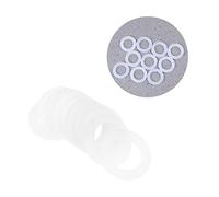 Mikikit 10pcs Heavy Duty Rubber Garden Hose Washers Sealing Silicone Gaskets for Standard Connections for Outdoor Use and Easy to Replace