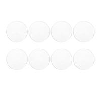 Mikikit 10Pcs Laboratory Round Watch Glass for Chemistry Lab Experiments and Educational Science Lessons