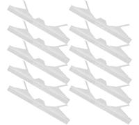 Mikikit 10pcs Plastic Beekeeping Tool Two Compartments, Easy to Install and Rinse, Hive Beetle Collector for Garden Beekeeping Supplies