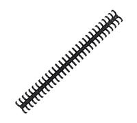 Mikikit 10pcs Plastic Bind Buckle Clips Spiral Rings for A4 Paper Binding, Sturdy Office Supplies Accessories for Organising Documents and Loose Leaf Files