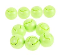 Mikikit 10Pcs Rattle Ball Inserts for DIY Bead Stuffing for Pet Engaging Sound Enhance Motor Skills Safe and Durable Playtime Accessories