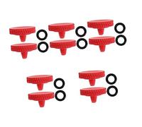 Mikikit 10pcs Shutter Release Button for Camera Aluminum Alloy Material Soft Convex Design for Outdoor Photography and Landscape Shots Replacement Shutter Button