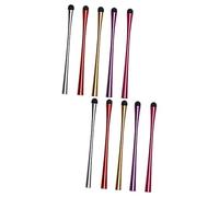 Mikikit 10pcs Slim Waistline Style Stylus Pen for Tablets and Cell Phones for Handwriting Painting and Doodle Touch Screen Random Color