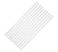 Mikikit 10Pcs Transparent File Folders with Sliding Bar Clamp Document Holders for Office School Home Organization Secure Loose Leaf Binding Bars for Projects and Presentations