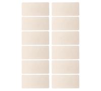 Mikikit 12pcs Microwave Oven Waveguide Cover Replacement Heat Resistant Mica Sheet Insulating Plate for Microwave Restores Heating Performance Kitchen Accessory