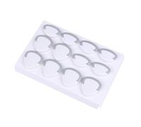 Mikikit 12pcs Safety Outlet Covers Plug Socket Protectors for Babies, Plastic Electric Socket Covers Secure Fit to Decrease Hidden Risk of Electrical Shocks at Home