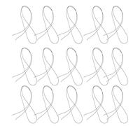 Mikikit 15pcs Notebook Strap Elastic Cord Stretchy Strings for Journal Book Making Crafting Diary Accessories