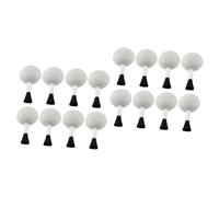 Mikikit 16pcs Blower Brush Power Cleaner Brush for Cleaning Kit Dust Blower for Digital Camera Dslr Binocular Lens Filters Telescope Lens