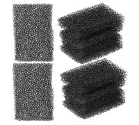 Mikikit 16pcs Makeup Stipple Sponge Pu Black for Halloween Supply Producing Dark Spots Creating Stubble Halloween Party