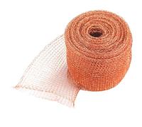 Mikikit 1m Copper Mesh Net Sturdy Copper Wire Mesh Difficult to Chew 1 Roll for Hole Blocking and Rodent Prevention for Garden and Home Use