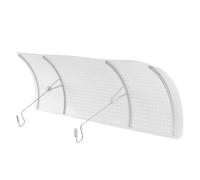 Mikikit 1pc Central Air Conditioner Windshield Anti-blowing Windshield for Indoor Temperature Control Easy Installation Multi-angle White