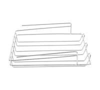 Mikikit 1pc Fridge Rack Space-saving Beer Storage Organizer for Refrigerator Practical Holder for Eggs and Bottles for Home Bar and Kitchen