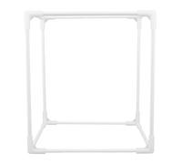 Mikikit 20l White Plastic Inner Support Frame for Insulated Food Bags Prevents Food Tilting and Collapsing for Takeout and Transport Bags