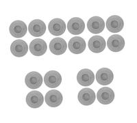 Mikikit 20pcs Anti- Washing Machine Feet Pads Nonslip Cup Design for Noise Reduction and Control Base for Washers and Dryers