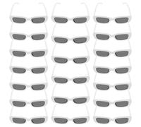 Mikikit 20pcs Bulk Pack of Trendy Sunglasses for Men and Women, Comfortable Plastic Frame with Modern Minimalistic Style, for Beach Days and Hiking, Versatile Unisex Fashion Glasses
