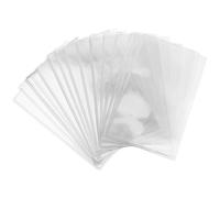 Mikikit 20pcs Clear Plastic Card Protector Sleeves Thick Social Security Medical Id Credit Business Card Holders Easy Insert Remove PVC Transparent Badge Covers