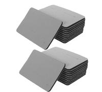 Mikikit 20pcs Heat-insulating Pad High-toughness Heat-resistant Salon Pad for Hair Perm Tools Professional End Wraps for Hot Hair Curlers