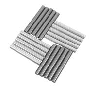 Mikikit 20pcs Iron and Aluminum Rods Water Quality Electrolyzer Parts Electrolysis Replacement for Science Laboratory and Home Use Easy Installation and Maintenance