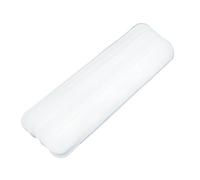 Mikikit 20pcs Portable Makeup Brush Protective Covers Eva Frosted Makeup Tool Storage Bags for Cosmetic Brush Guards for On-The-go Beauty