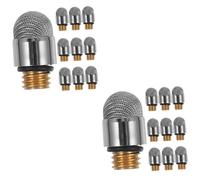 Mikikit 20pcs Replacement Stylus Tips for Capacitive Touch Screens Conductive Fiber Mesh Tips for Accurate Touching Compatible Various Devices