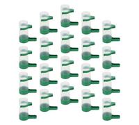 Mikikit 20pcs Small Bird Automatic Water Dispenser Bottles for Parrots and Small Birds