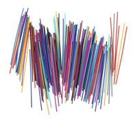 Mikikit 260pcs Pcl 3D Pen Filament Refills for Printing Pen, Low Temperature Filament for 3D Printer Accessories, Stable During Storage and Easy to Organize, for DIY Projects Random Color