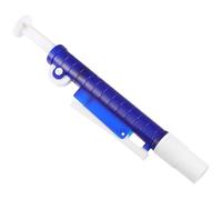 Mikikit 2ml Pp Laboratory Pipette Pump for Precise Filling and Rapid Dispensing, Blue Scientific Labs Tool Suitable for Liquid Transfer in Lab and Research Settings