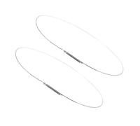 Mikikit 2pc Adaptable Design Robust Construction Safety Standards Washing Machine Cover Washer Door Seal Lock
