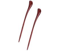 Mikikit 2pcs Brown Dulcimer Practice Hammers with Bucket Professional and Convenient Large Size Creative Dulcimer Accessories for Hammered Instrument Practice