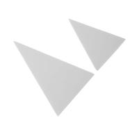 Mikikit 2pcs Cube Photography Props Photo Props for Photoshoot Eva Lightweight White Geometric Block for Jewelry and Cosmetics Coffee Shop Makeup Shop