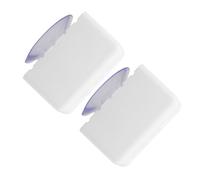 Mikikit 2pcs Detachable Playpen Connectors with Suction Cup Base Non-Slip Playpen Fixings for Play Area Safety and Fence Stabilizing Accessories