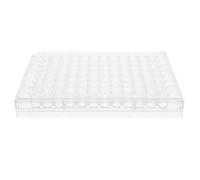 Mikikit 2pcs Disposable Cell Culture Plate with Lids Tissue Culture Plate for Laboratory Use Multipurpose Design for Cell Growth and Sample Cultivation