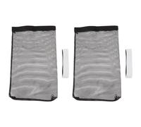 Mikikit 2pcs Dryer Lint Catcher Bag Outdoor Dryer Vent Cover Capture Lint Debris Nylon Material Sl esign