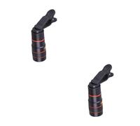 Mikikit 2pcs Lens for Smartphones Monocular Optical Cell Phone Lens Clip for Enhanced Photography Focal Compatible Mobile Phones
