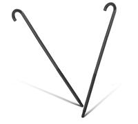 Mikikit 2Pcs Lightweight Cosplay Walking Sticks Portable Magician Crutches for Theatrical Props for Halloween Events Stage Shows and Costume Performances