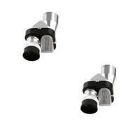 Mikikit 2pcs Monocular Telescope Fully Coated Optic Lens Portable Handheld for Mobile Phone Use at Night Viewing Stars