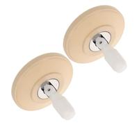 Mikikit 2pcs Mop Head Replacement Base for Rotary Spinning Mops Compatible with Tile and Wood Floors Rotating Durable Maintenance Parts for Long Term Use