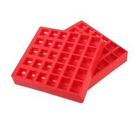 Mikikit 2pcs Multi Coin Sorting Box Plastic Coin Case for Supermarket Cashiers with Capacity for Organized Money Storage and Cash Handling