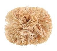 Mikikit 2pcs Natural Corn Leaves Chew Ball for Small Pets like Squirrels and Gerbils, Helps Clean Teeth and Provides Tooth Grinding, for Daily Life and When They Are Alone