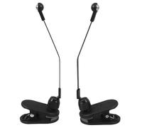 Mikikit 2pcs Nonslip Piano Music Holder Clips Black Music Binder Page Clips for Sheet Stand Keyboard Accessories and Composers