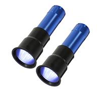 Mikikit 2pcs Portable Candler Lamp for Accurate Testing Handheld Incubator Light for Chicken Quail Eggs Essential Candling Tool for Incubation Monitoring