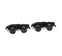 Mikikit 2pcs Professional Telescope Portable Travel Sightseeing Binocular Compact Design for Concert and Theater Viewing Lightweight for Outdoor Exploration Adventures