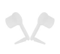 Mikikit 2pcs Replacement Rubber Plug for Facial Steamer Tube, Leak-Proof and Quick Maintenance Accessory for Facial Steaming Device, for Salon and Home Spa Use