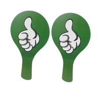 Mikikit 2pcs Reusable Thumbs Up Thumbs Down Voting Paddles for Classroom Student Supplies Interactive Yes No Signs for Teacher Training and Exams Fun Educational Communication Tools