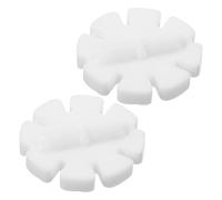 Mikikit 2pcs Snowflake Ptfe Magnetic Stirrer Bars Laboratory Magnetic Stirring Rods for Chemistry Experiments and Efficient Mixing