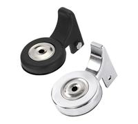 Mikikit 2pcs Stainless Steel Teakettle Whistling Spout Replacement Set, Kettle Accessories Loud Water Boiling Alarm, Compatible Gas and Induction Hobs for Kitchen Use