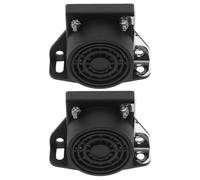 Mikikit 2pcs Universal 12v-48v Backup Alarm for Trucks and Forklifts, Heavy-duty Reverse Beeper with Bibi Sound, Commercial Vehicle Reversing Warning Siren for Cars and Engineering